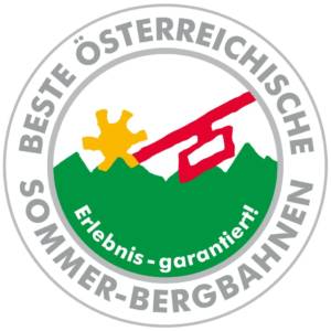Aufkleber Beste Österreichische Sommer-Bergbahn