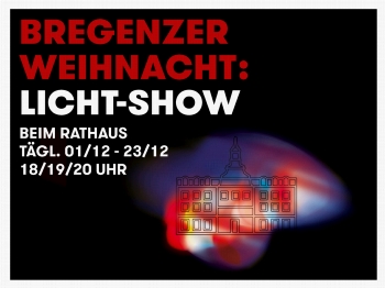 Bregenzer Weihnacht: Licht-Show